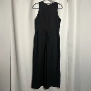 Banana Republic Black V Neck Jumpsuit Medium thumbnail 2