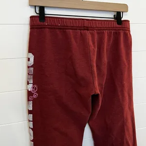 Victoria's Secret Pink Vintage Oklahoma Sweatpants Crimson & Cream Meet Pink Jones Mitchell Tag thumbnail 12