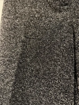 Ann Taylor Gray Wide-Leg Knit Cropped Pants thumbnail 2