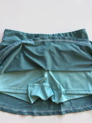Adidas Striped Tennis Skirt Medium thumbnail 5
