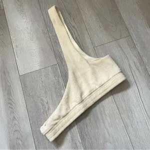 Peppermayo Terry Bra one shoulder womens Cream (size 6) thumbnail 1