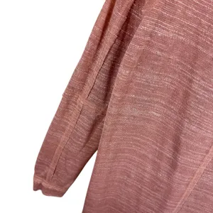 Umgee NWT Cotton Blend Mauve Long Sleeve Semi-Sheer Lightweight‎ Knit Top Size L thumbnail 3