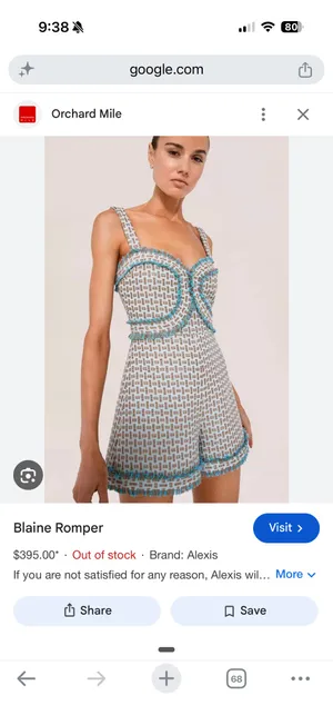 Alexis Bittar Romper thumbnail 2