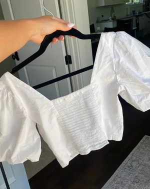 White Gianni Bini Top thumbnail 4