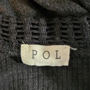 POL Distressed and Oversized Black Knit Top Size Large NWOT thumbnail 5