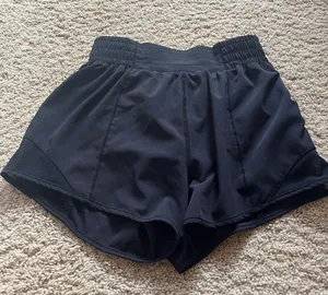 Women’s black shorts thumbnail 1