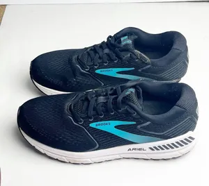 BROOKS Aerial 20 Black Blue Teal Lace Up Athletic Running Shoes, Size 10B thumbnail 4