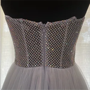 La Femme 28559 Beaded Sweetheart Tulle Ballgown 4 thumbnail 8