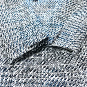 ZARA Long Structured Tweed Button Down Blazer Coat Small thumbnail 13