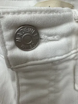 Madewell White High-Rise Skinny Jeans thumbnail 3