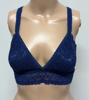 Navy Racerback Bralette Size L thumbnail 1