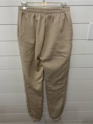 Shein cream joggers. Small thumbnail 2