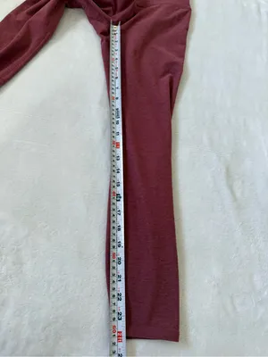 Vuori Daily Legging Heathered Mauve High Rise Yoga Pants Small thumbnail 10