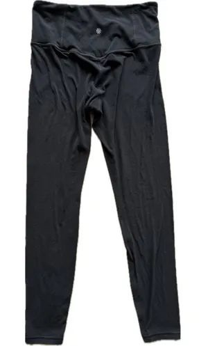 Athleta Ultra‎ High Rise Elation Tight Legging Black Medium Yoga Workout Stretch thumbnail 1