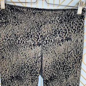 Free People Knit Leggings in Leopard Print‎ Combo thumbnail 4