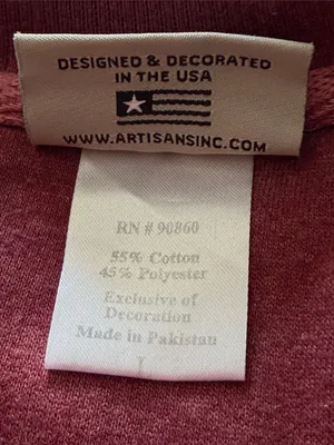 Artisan designed "Lake Life" crewneck sweatshirt by the clothing company size L thumbnail 7