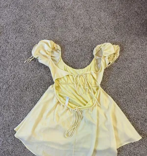 Lucy in the Sky Yellow Mini Dress thumbnail 2