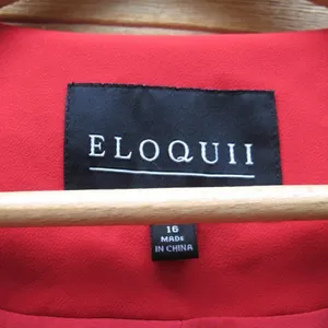 Eloquii Cropped Bow Jacket Blazer thumbnail 9