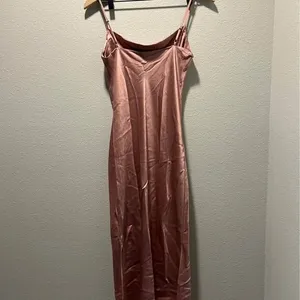 Express pink silly maxi dress thumbnail 3
