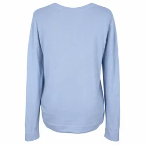 J.Crew Teddie Sweater Womens Medium Blue Lightweight Crew Neck Long Sleeve Knit thumbnail 13