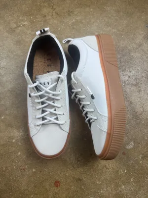Reef Lay Day Dawn Sneakers in White/Offwhite w gum sole Size: 7 thumbnail 7
