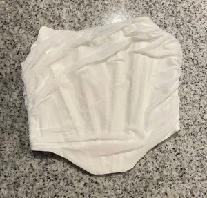 White Corset Top thumbnail 2