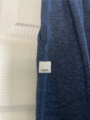 Women’s Vuori Performance Jogger Sweatpants Midnignt Heather Blue Size L thumbnail 6