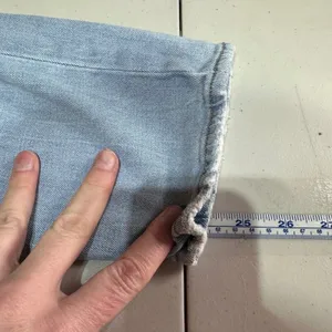 Abercrombie & Fitch Ultra High Rise Ankle Straight Jeans Distressed Size 25‎ thumbnail 11