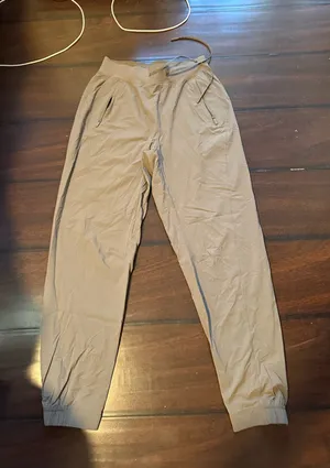 Lululemon beige khaki joggers thumbnail 1