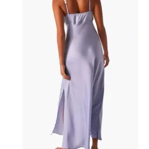 NWOT FREE PEOPLE Country Side Maxi Slip Dress Lilac thumbnail 5