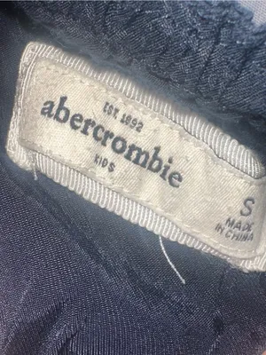 Vintage Abercrombie & Fitch KIDS Navy Blue Mini Dress! thumbnail 2