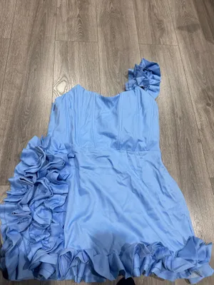 New Showpo Amalie The Label - Valencia One Shoulder Mini Dress Large MSRP $149 thumbnail 8
