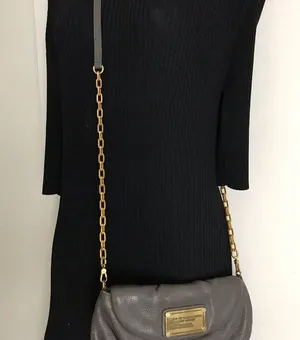 Marc by Marc Jacobs Pre-loved Gray Leather handbag thumbnail 6