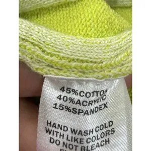 By Together Ribbed Knit Maxi Dress Lime Green Size M Tank Sleeveless Bodycon thumbnail 12