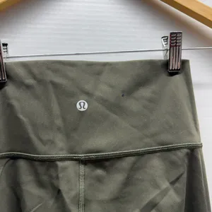 Lululemon Wunder Under Olive Green Leggings thumbnail 5