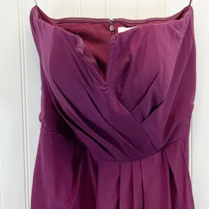 Yumi Kim Glamour Night Womens S Midi Dress Burgundy 100% Silk‎ Cocktail Party thumbnail 5