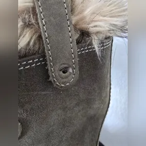 Sorel Women’s Waterproof Shearling Winter Boots Black/Green Size 9 thumbnail 9
