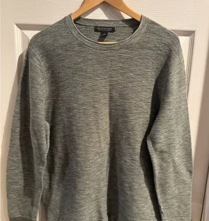 Banana Republic Women’s Long Sleeve Organic Slub Crewneck Sweater thumbnail 1