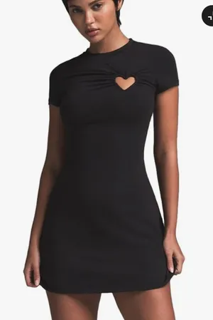 SKIMS Valentines Heart Mini Dress thumbnail 1