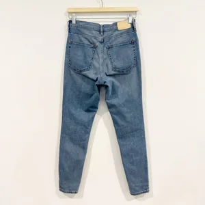 Everlane The High Rise Skinny Jeans‎ Size 27 Blue Denim Pant Minimalist Capsule thumbnail 9