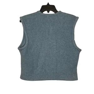 Vintage Pleasant Pheasant Womens Fleece Vest Size Small Full Zip Pale Blue‎ thumbnail 4