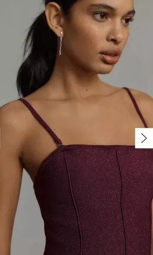 Anthropologie Hourglass Glitter Tank thumbnail 3