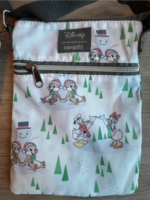 LOUNGEFLY Disney Winter Friends Crossbody Bag NWT thumbnail 2