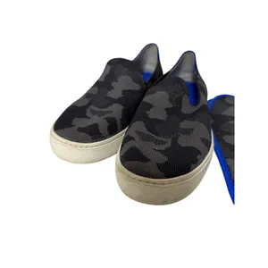 Rothys The Original Black Gray Camo Slip on‎ Sneaker Shoes Womens Size 8 Casual thumbnail 2