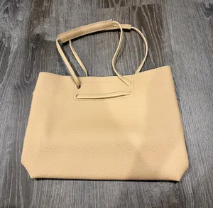 NWOT 8 Other Reasons Light Brown Bucket Tote Bag thumbnail 1