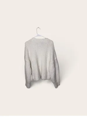 Abercrombie & Fitch cozy knit sweater large thumbnail 2