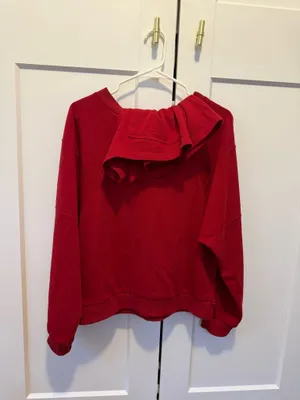 Red Long sleeve Matching Set thumbnail 2