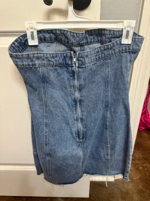 Denim Dress Blue thumbnail 2
