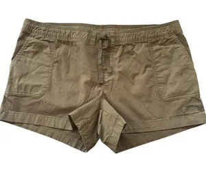 EUC The North Face Pull-On Utility Shorts Green Size Xl thumbnail 1