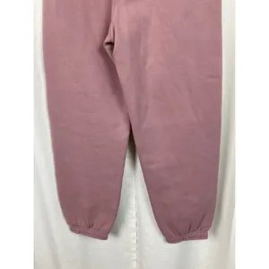 Aritzia Claremont Purple Pink Sweatfleece Cozy Fleece Jogger Pants Sz.M NWT thumbnail 11